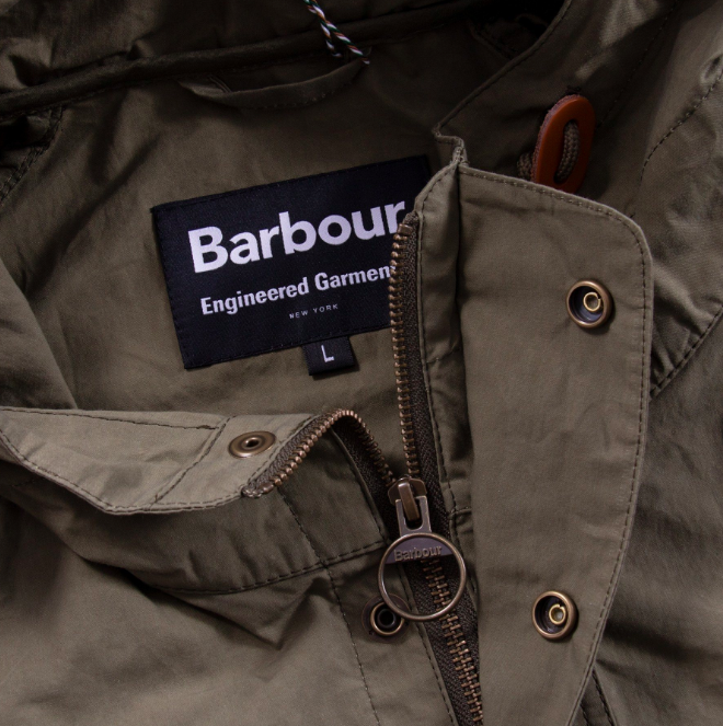 barbour international engineered garments warby