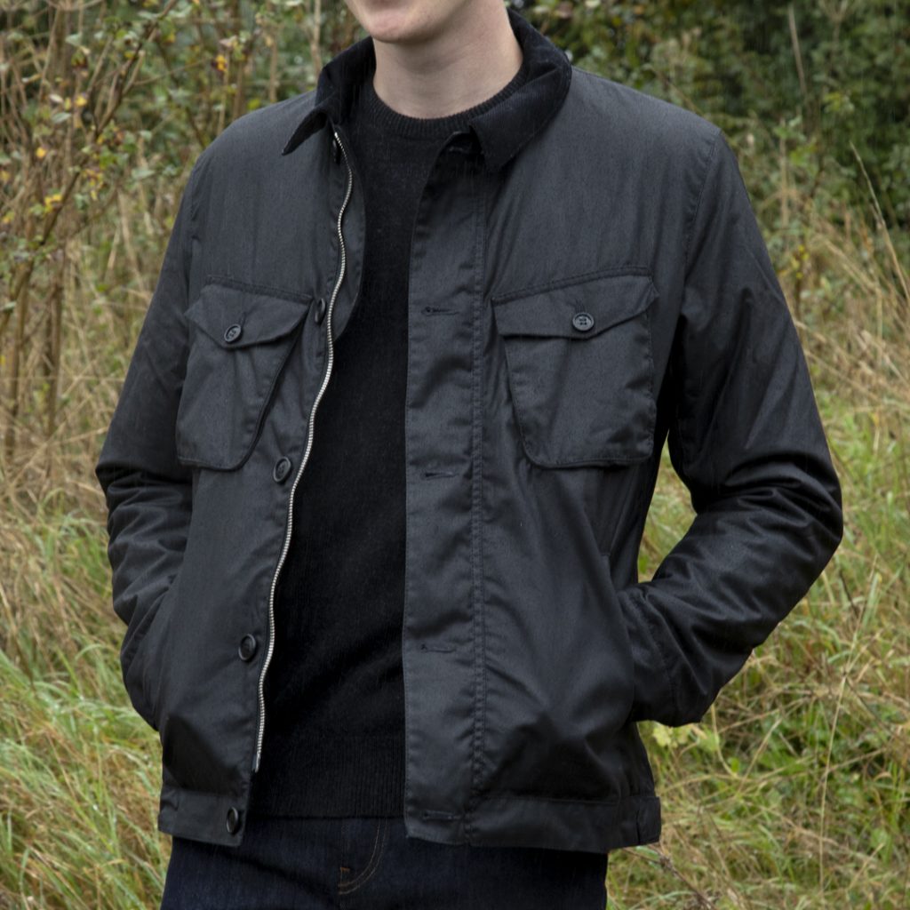 waxed cotton jacket barbour