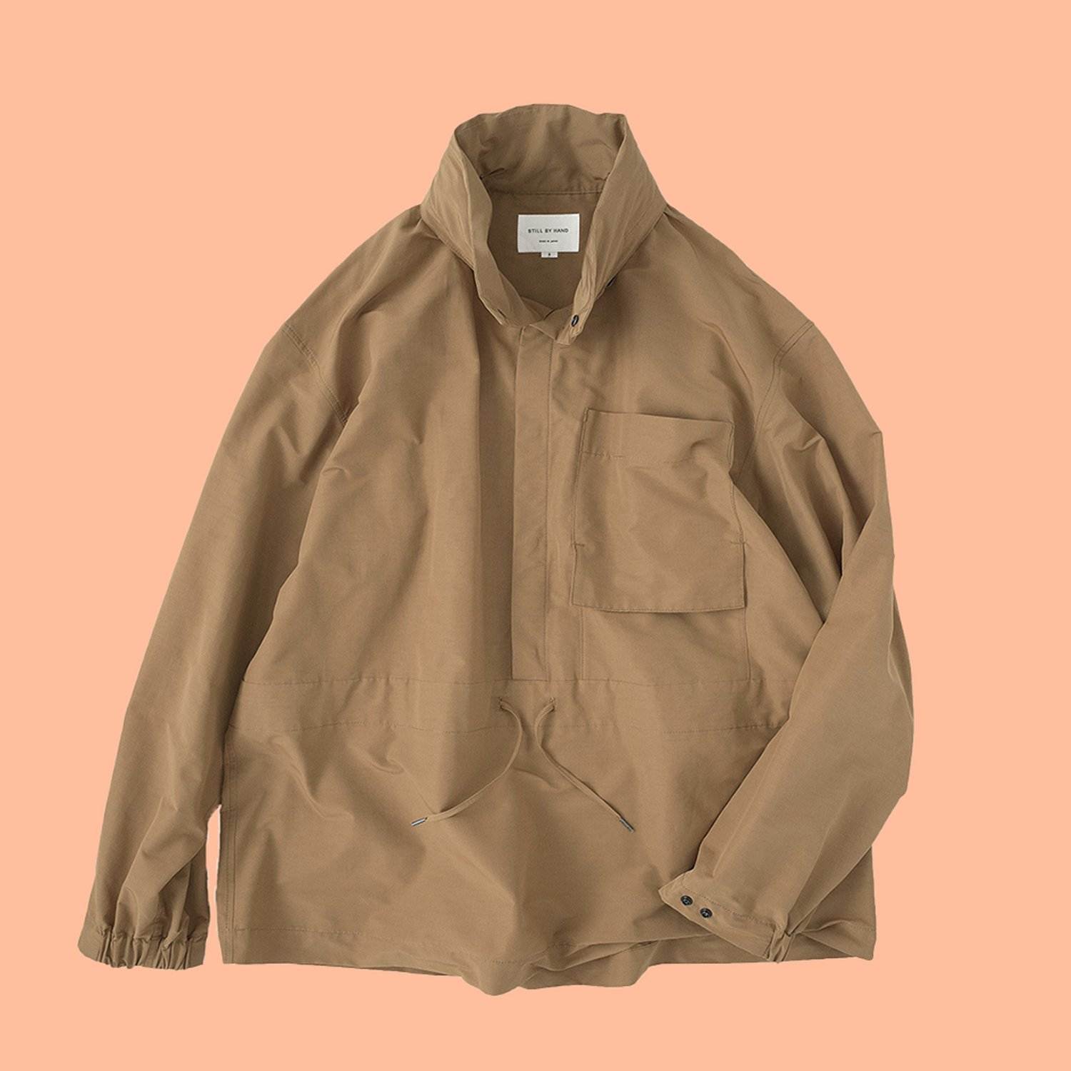 Still By Hand Stand Collar Anorak - Proper Magazine