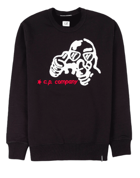 C.P. Company Large Comic Print Cotton Sweatshirt - Proper Magazine