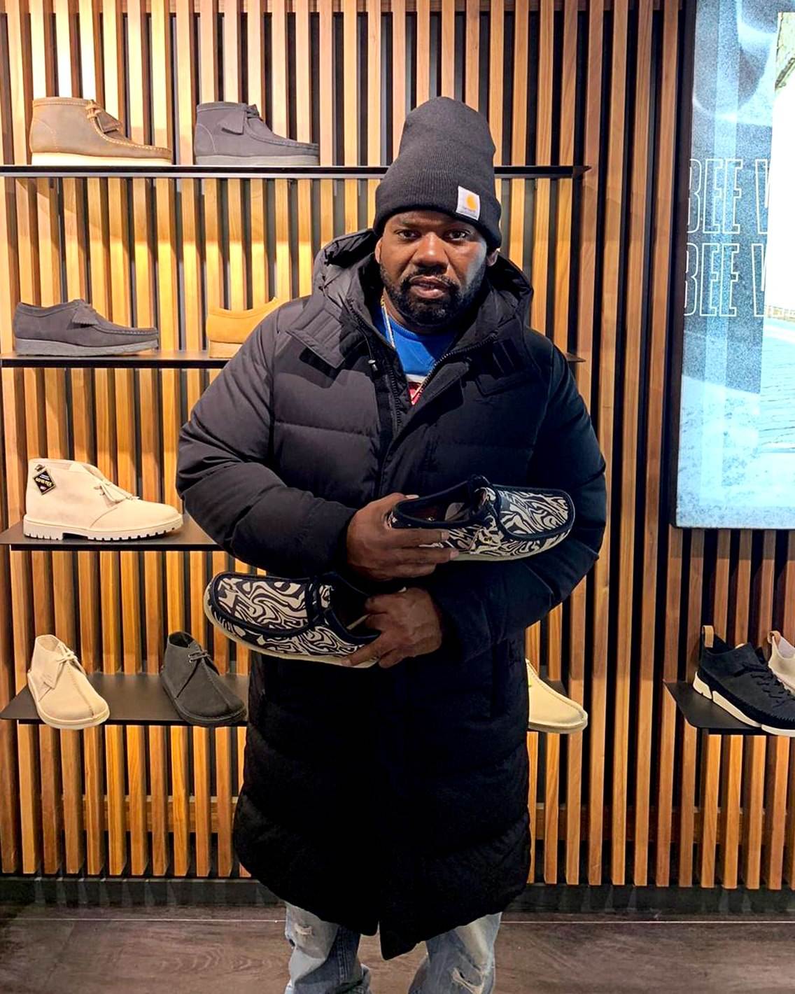 Highsnobiety - Lucien Clarke spotted wearing Wu-Tang Clan's new Wallabee  collab with Clark's, inspired by lyrics from two tracks (Ice Cream and  Glaciers of Ice) from Wu-Tang member Raekwon's debut album. #hskicks ⁠